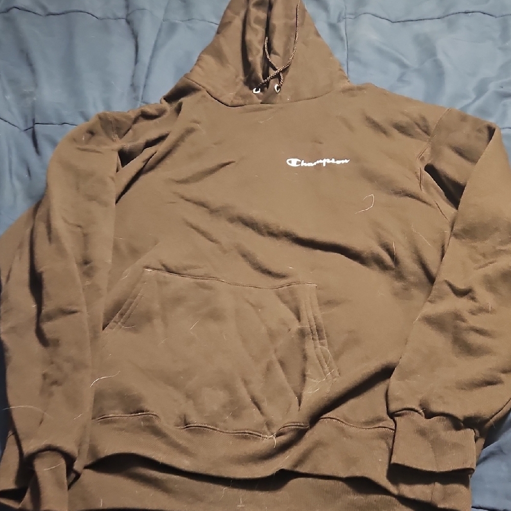 Champion Men's Dark Brown Hoodie